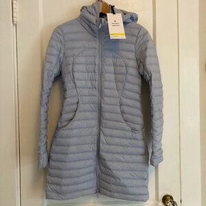 LULU LEMON Pack It Down Jacket Long Puffer  Size 4